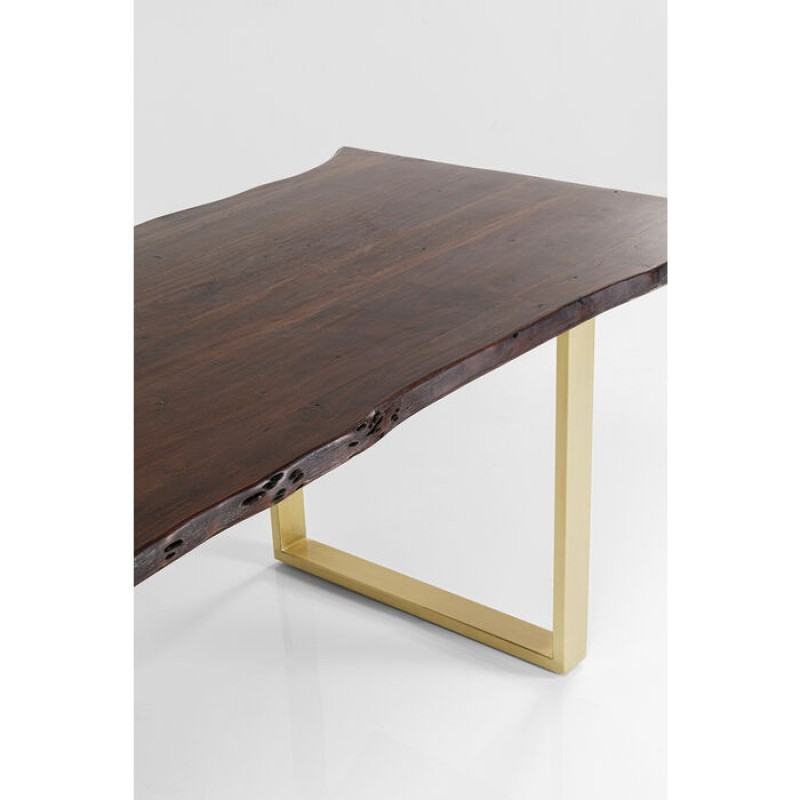 Table Harmony Dark Brass 200x100